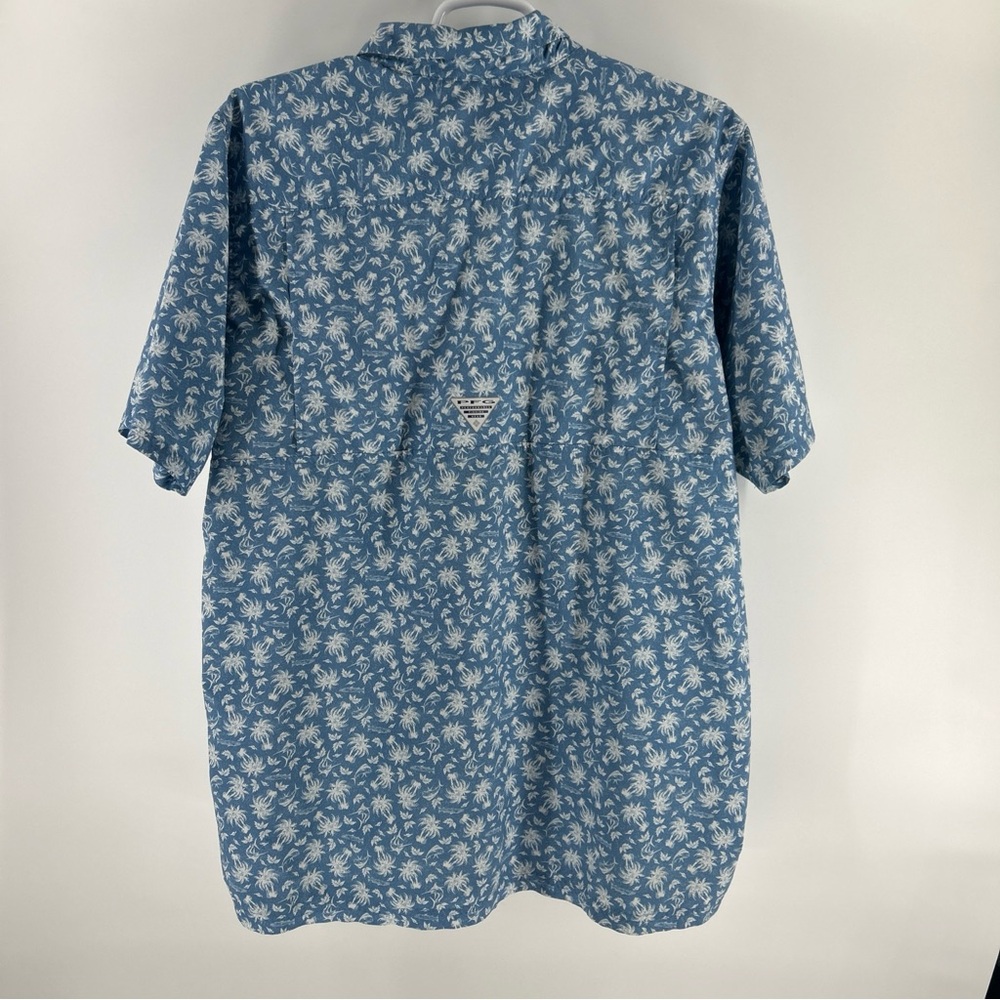Columbia PFG Shirt Men’s 2XT Fishing Casual Short Sleeve Button Up Pocket Vents - Picture 2 of 16